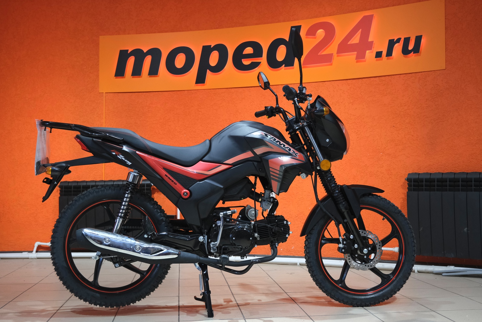 картинка Мопед МИРОВЫЕ МОТОРЫ Alpha SA Max | Moped24