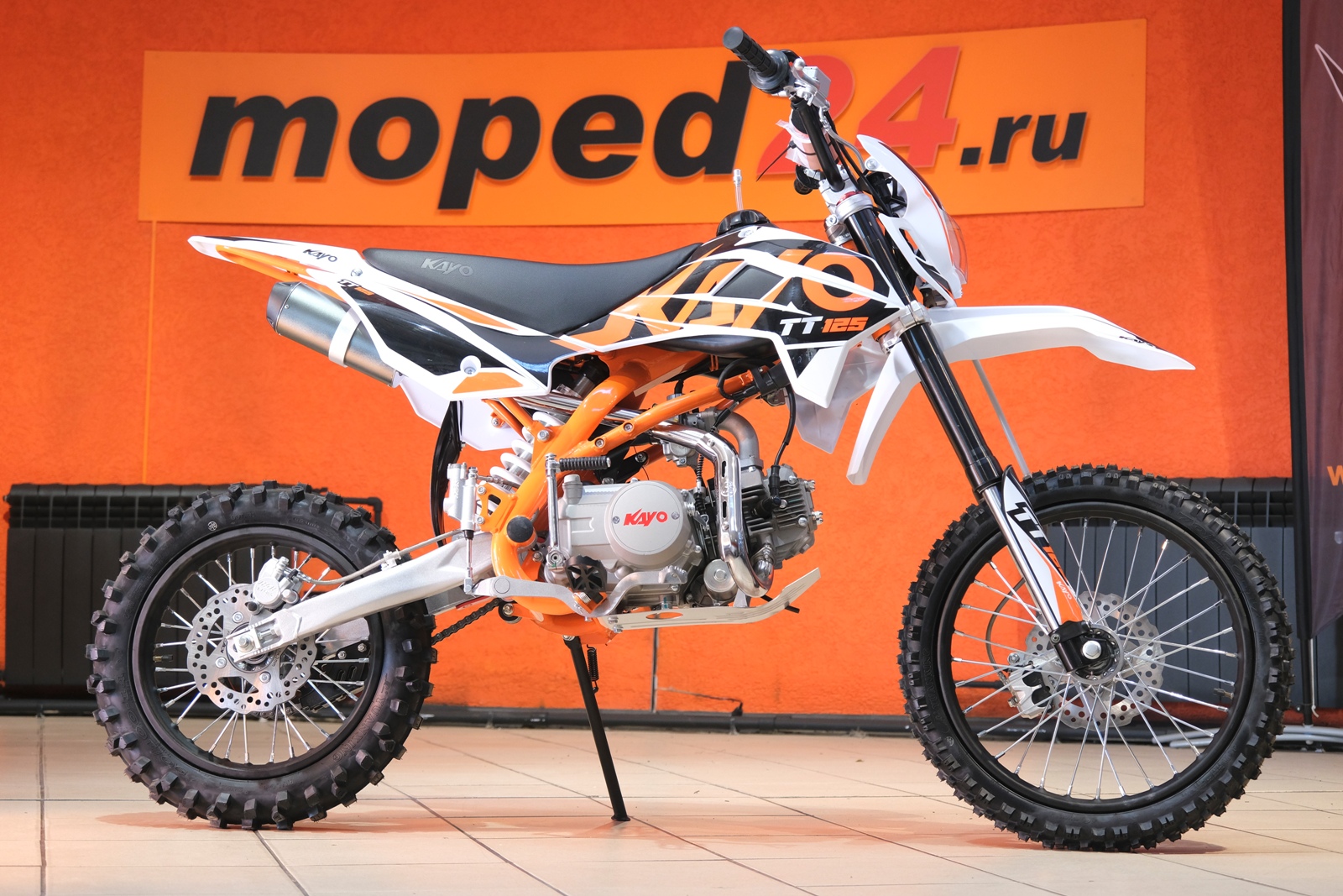 картинка Питбайк KAYO BASIC K125EM 17/14 | Moped24