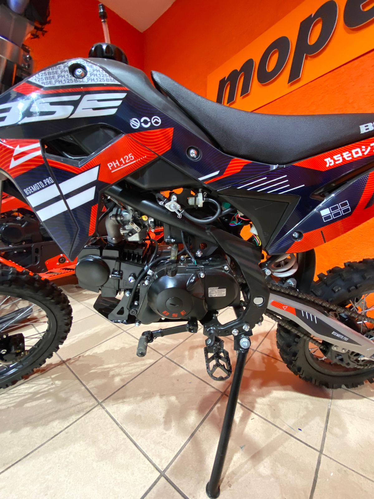 картинка Питбайк BSE PH 125 AK47 (015) | Moped24