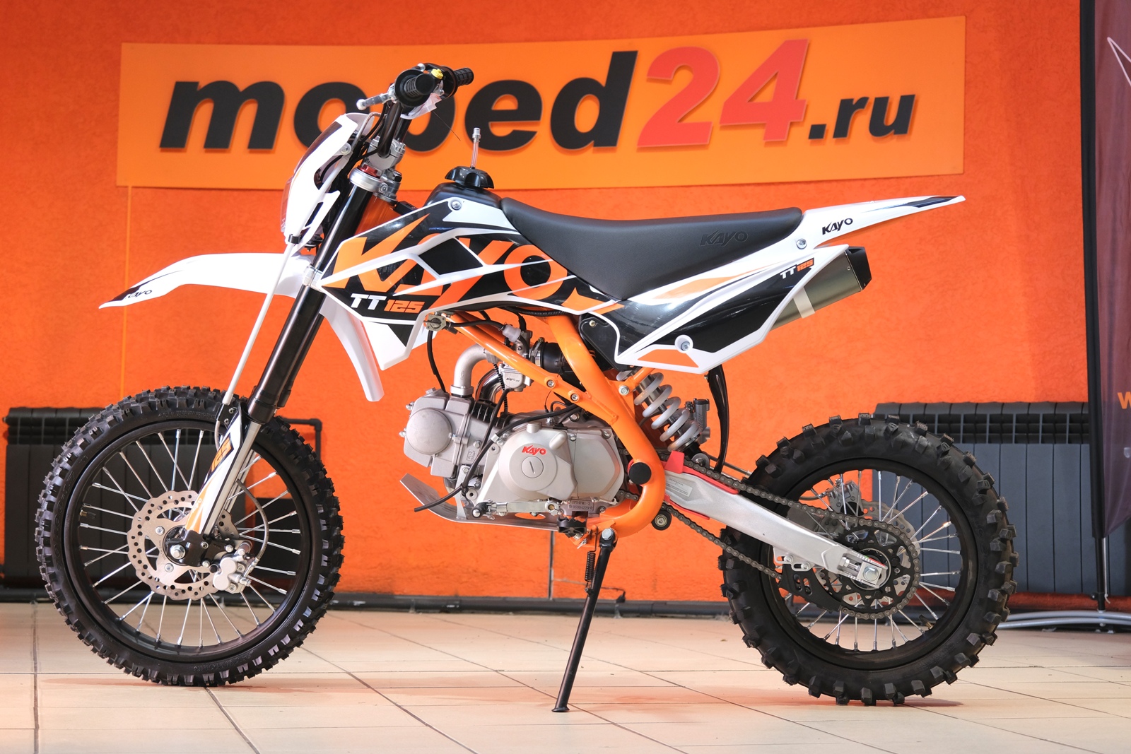 картинка Питбайк KAYO BASIC K125EM 17/14 | Moped24