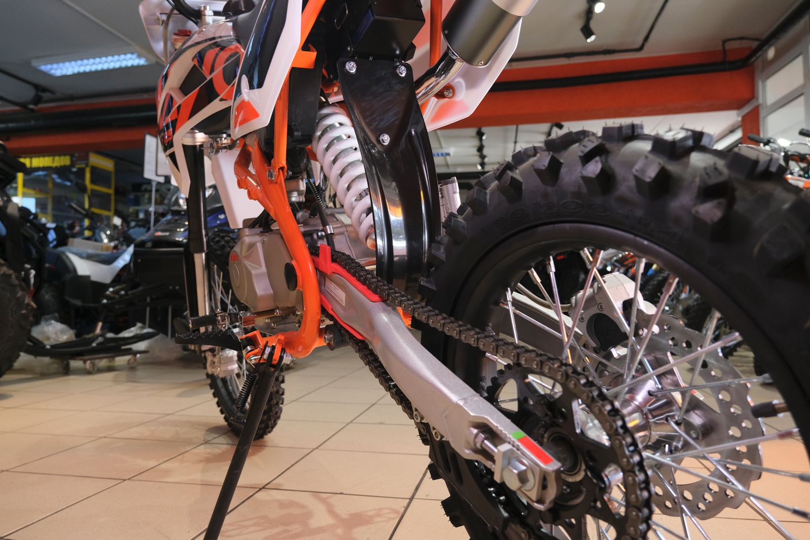 картинка Питбайк KAYO BASIC K125EM 17/14 | Moped24