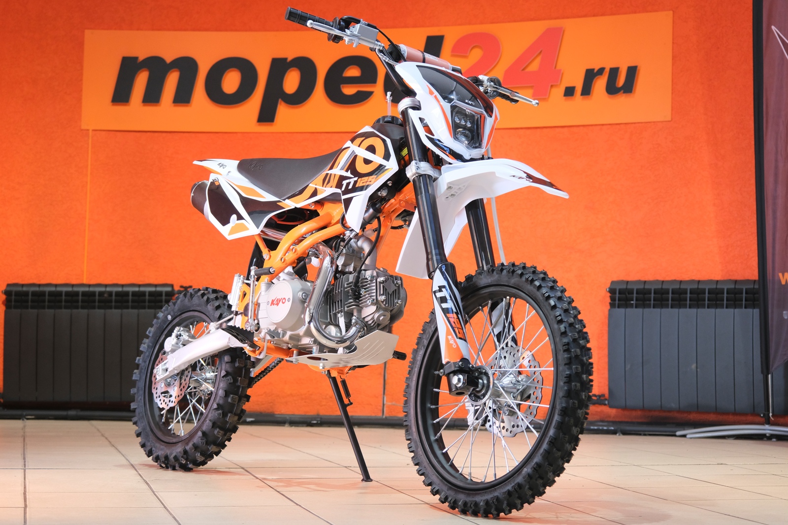 картинка Питбайк KAYO BASIC K125EM 17/14 | Moped24