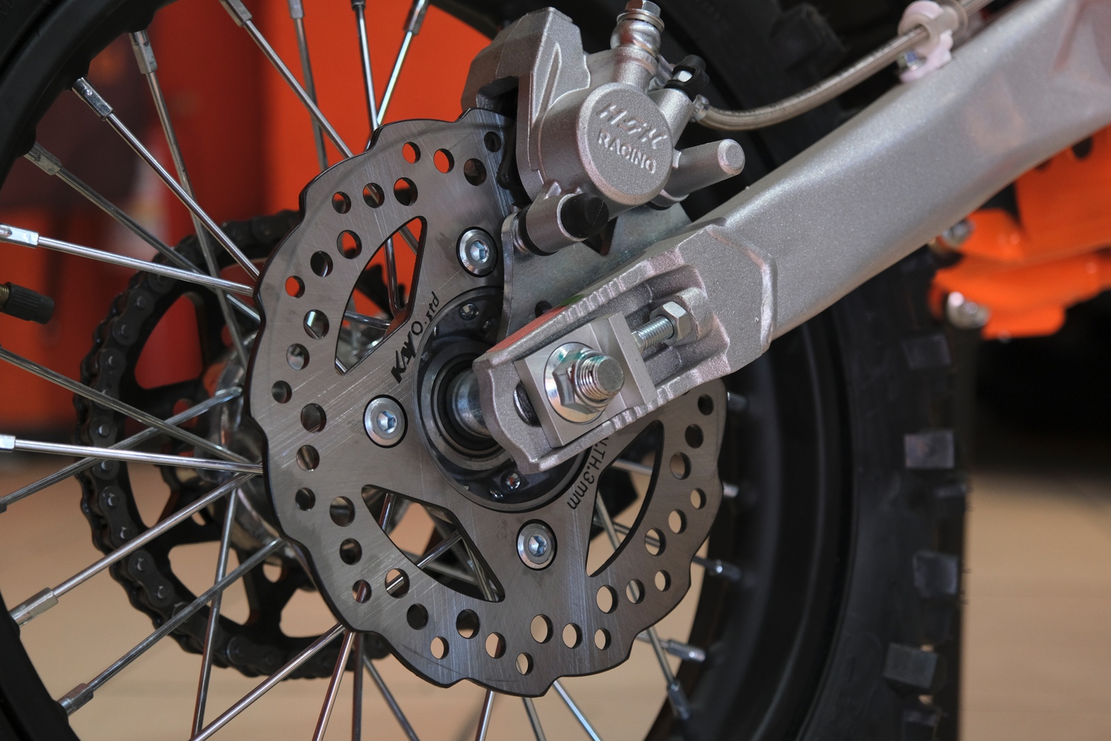 картинка Питбайк KAYO BASIC K125EM 17/14 | Moped24