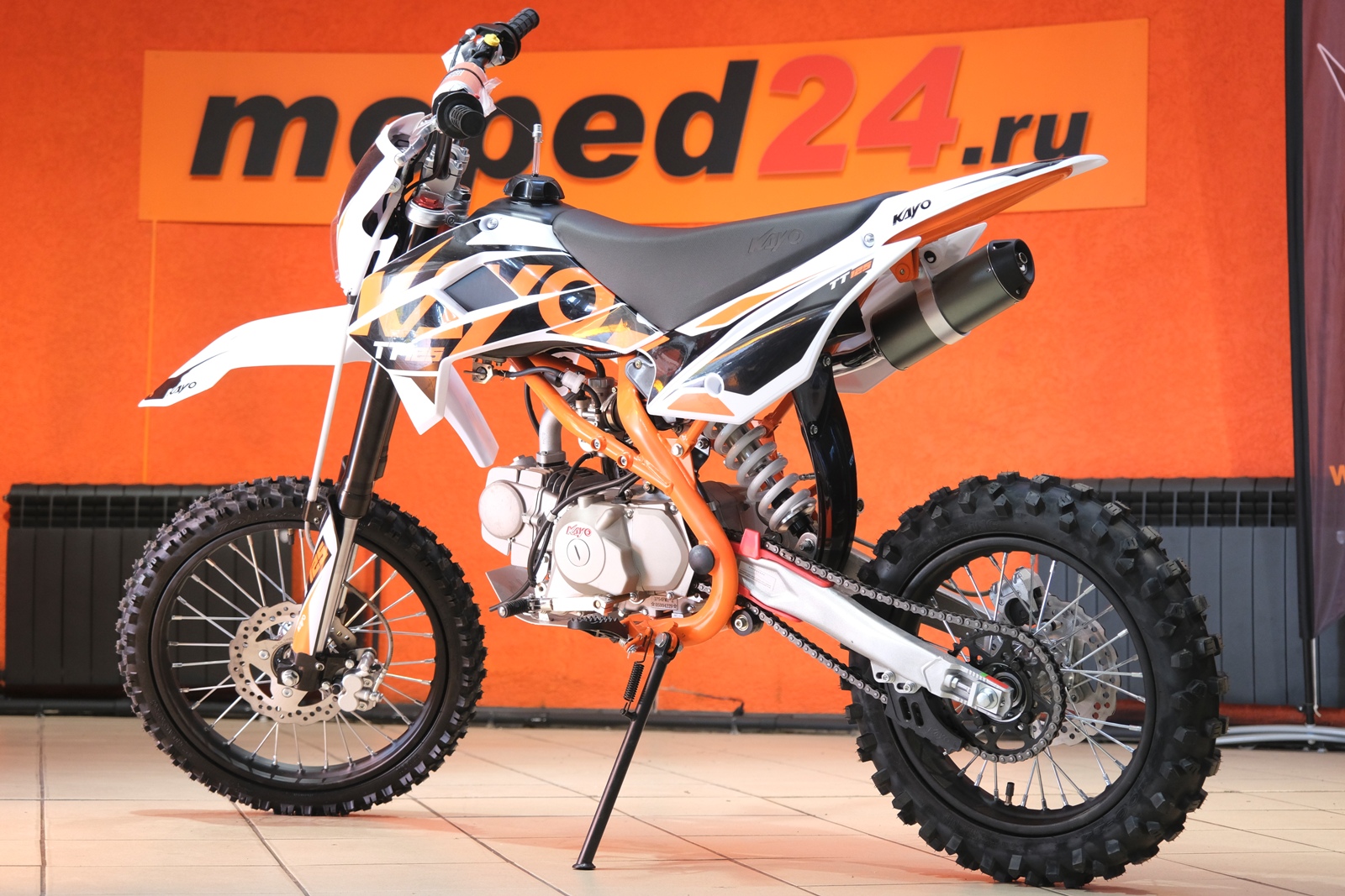 картинка Питбайк KAYO BASIC K125EM 17/14 | Moped24