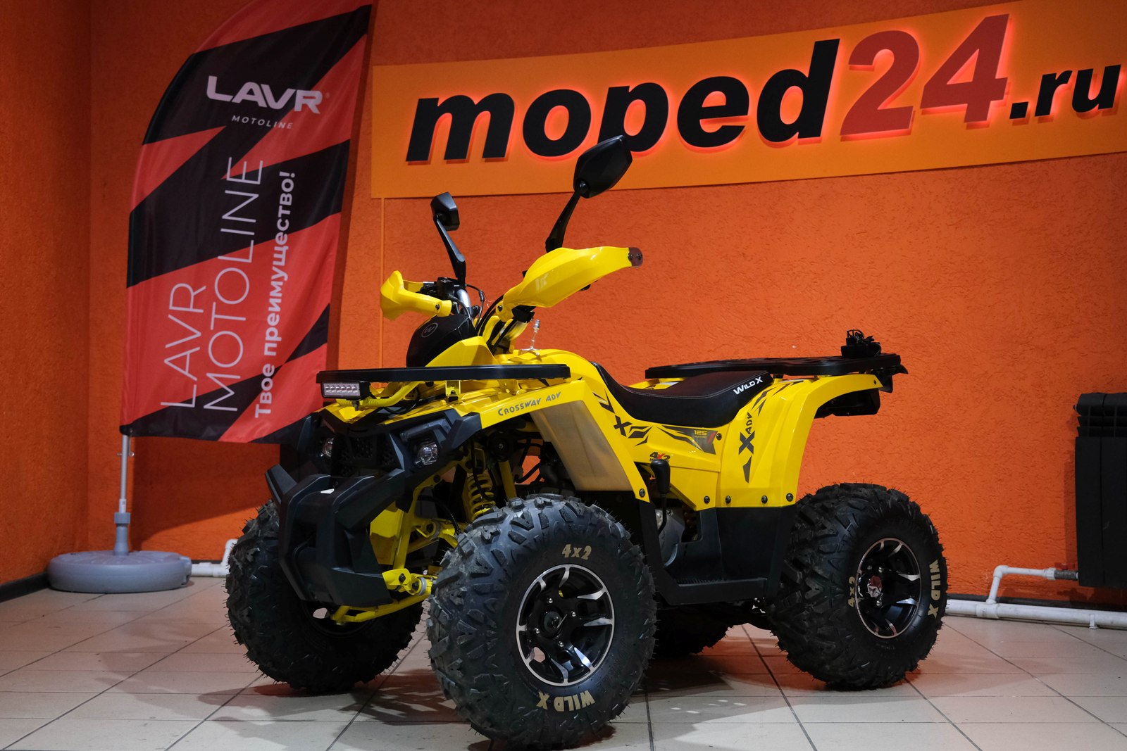 картинка Квадроцикл MotoLand WILD 125 X PRO | Moped24