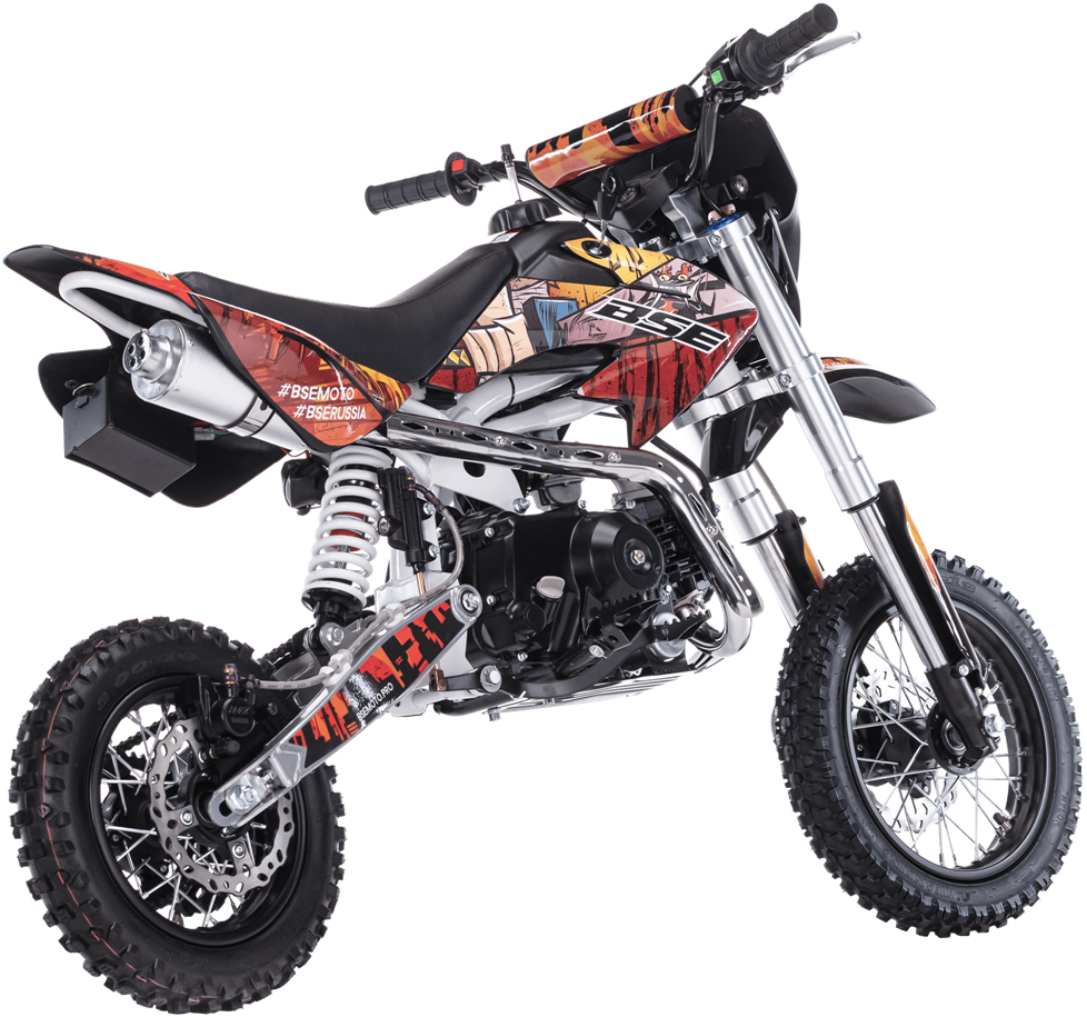 картинка Питбайк BSE EVO 12/10 Samurai (п/а КПП) | Moped24