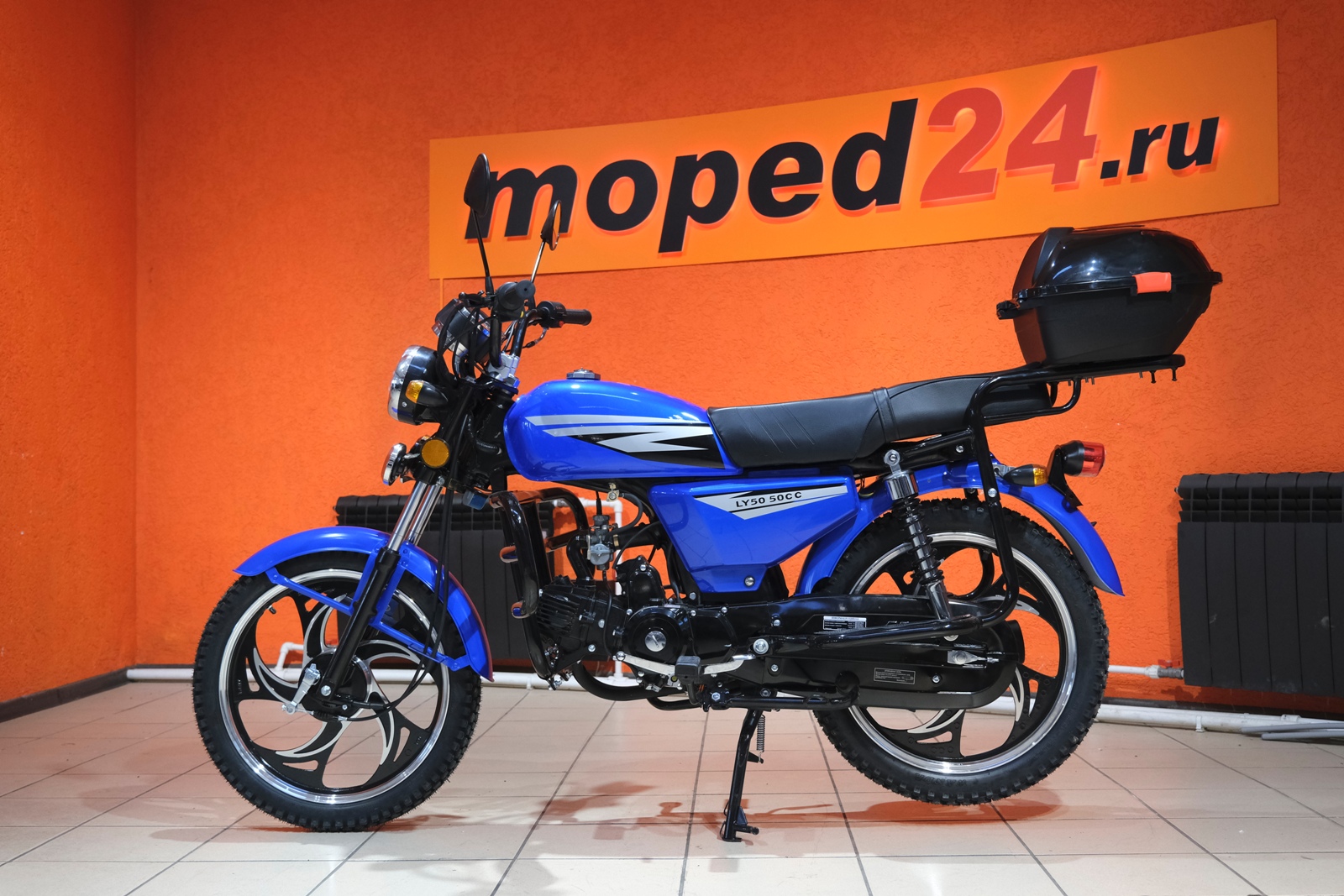 картинка Мопед МИРОВЫЕ МОТОРЫ KT50 Alpha ЛЮКС | Moped24