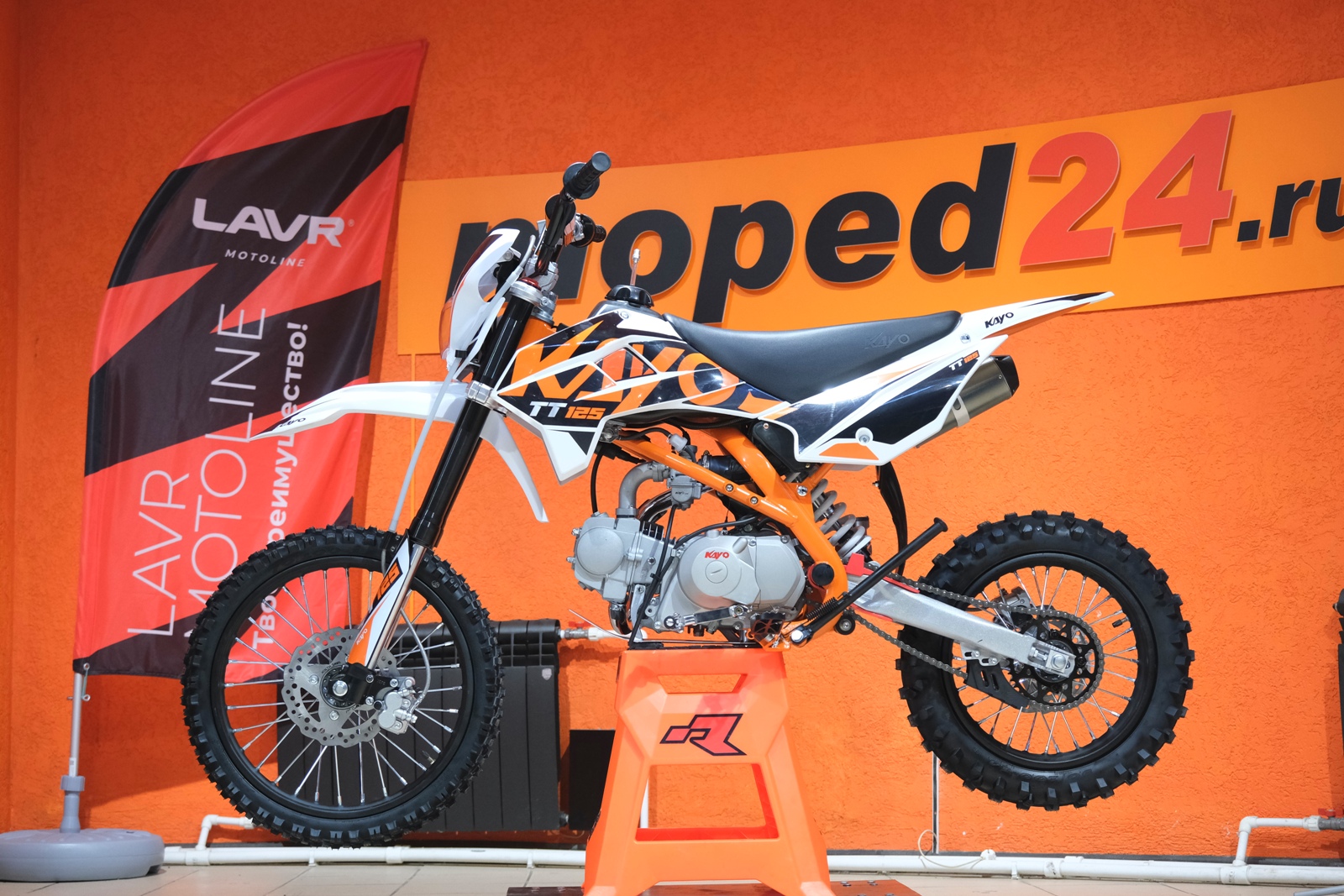 картинка Питбайк KAYO BASIC K125EA 17/14 | Moped24