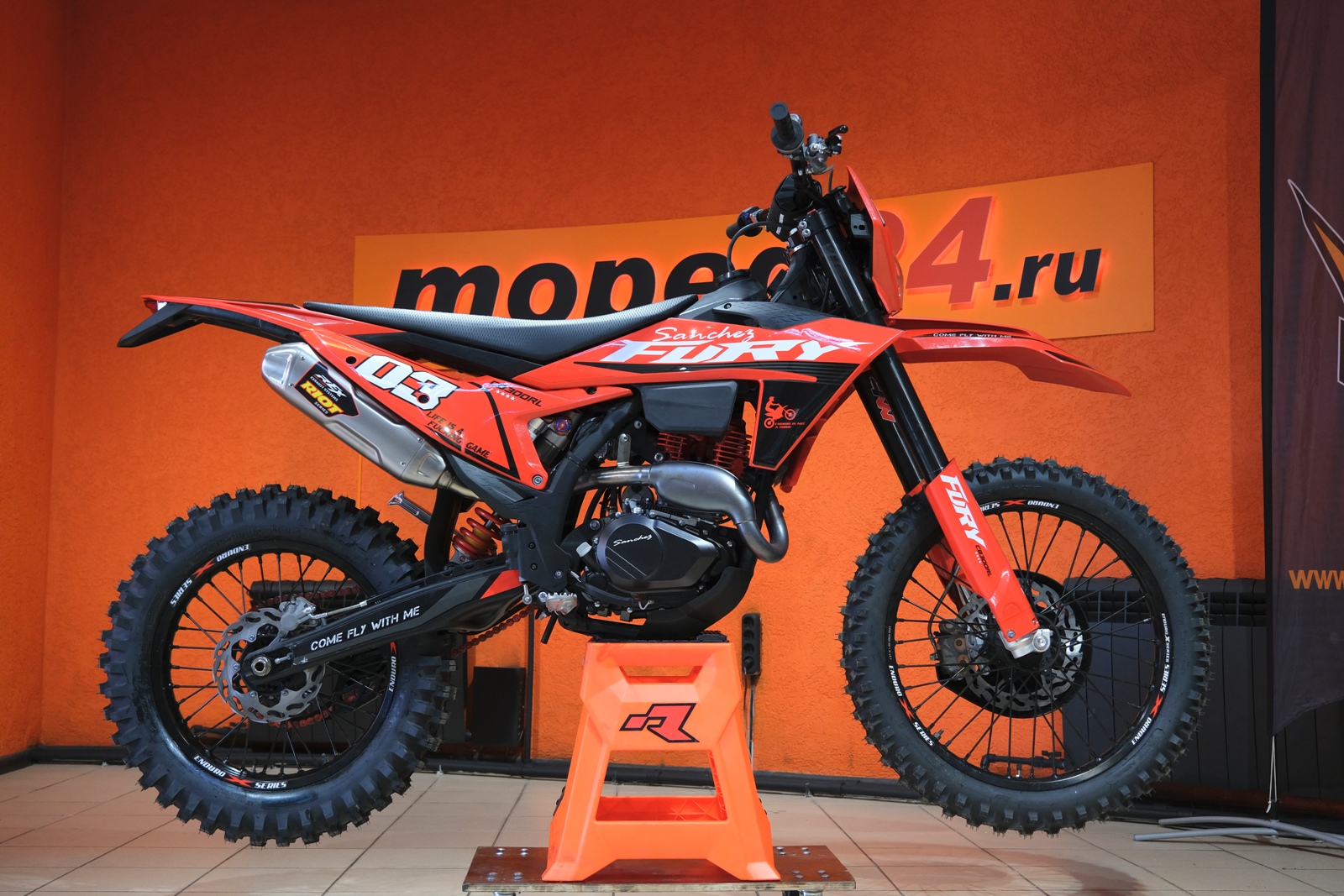 картинка Мотоцикл SANCHEZ Fury CB300RL мотоциклы | Moped24