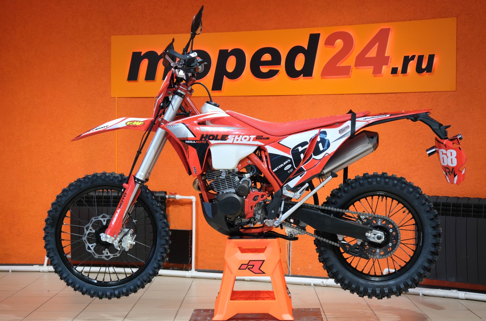 картинка Мотоцикл Regulmoto Holeshot Red Edition (4 valves) | Moped24
