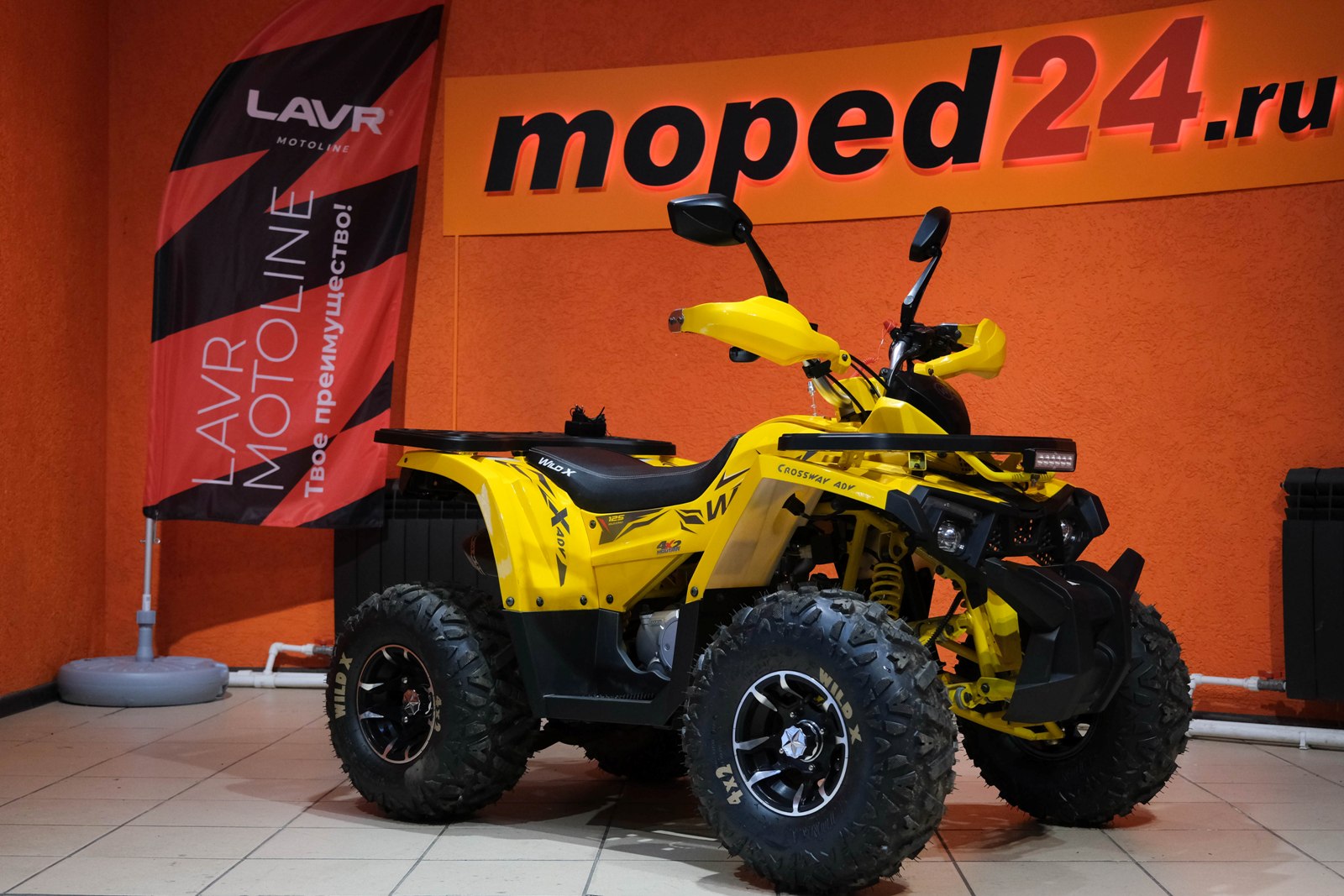 картинка Квадроцикл MotoLand WILD 125 X PRO | Moped24