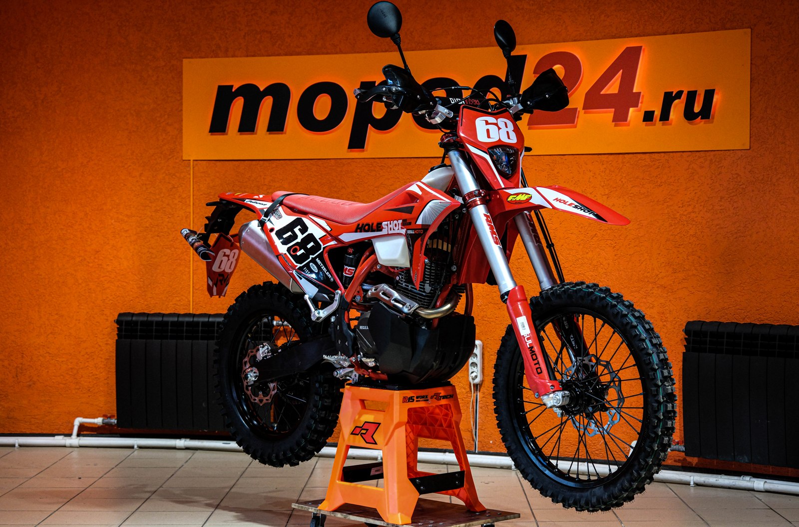 картинка Мотоцикл Regulmoto Holeshot Red Edition | Moped24