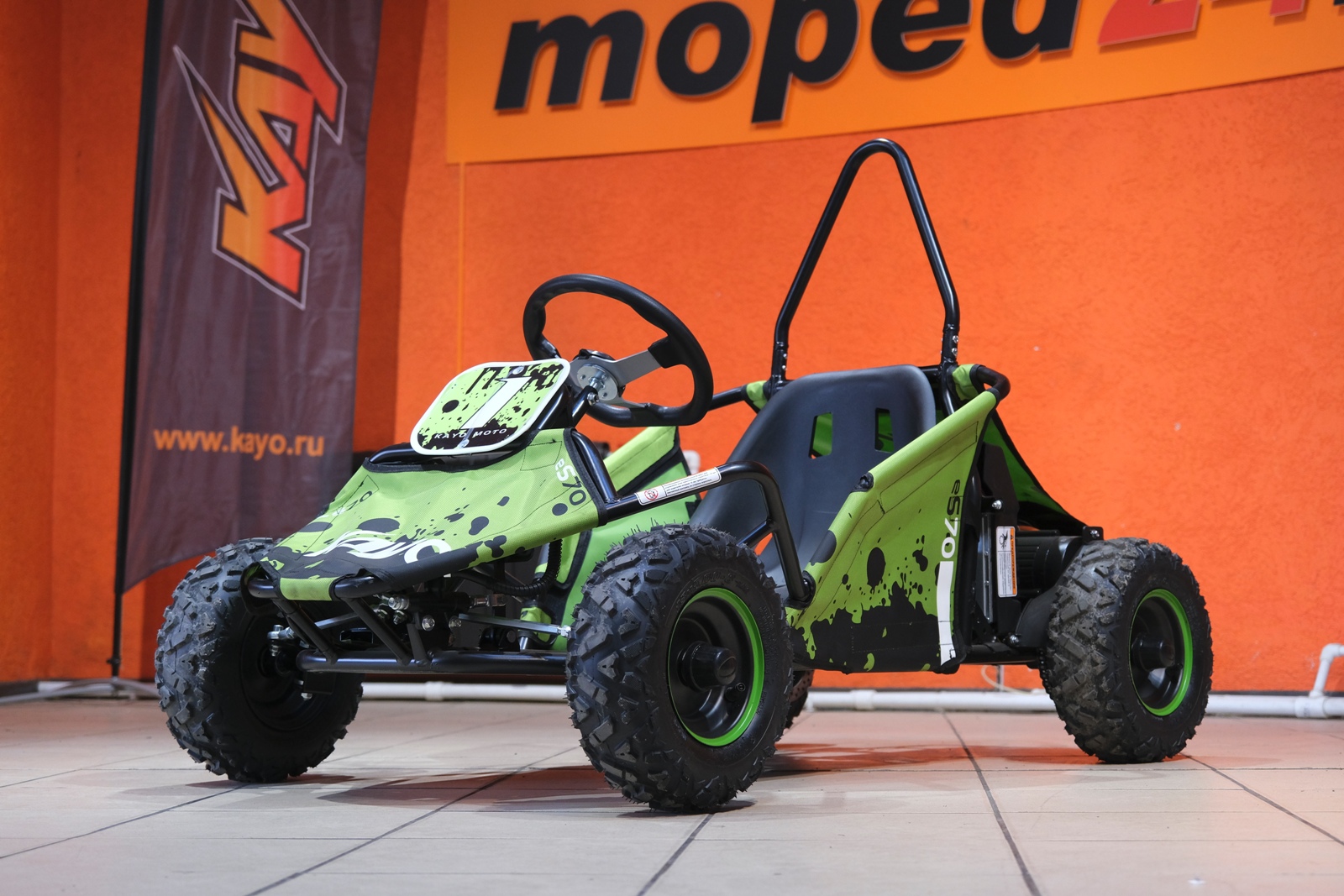 картинка Квадроцикл KAYO еS70 | Moped24