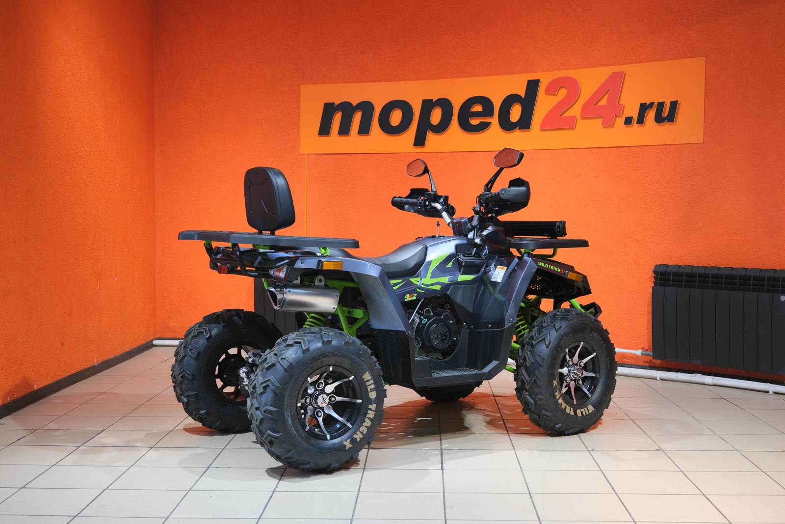 картинка Квадроцикл MotoLand 200 WILD TRACK X PRO (с лебедкой) | Moped24