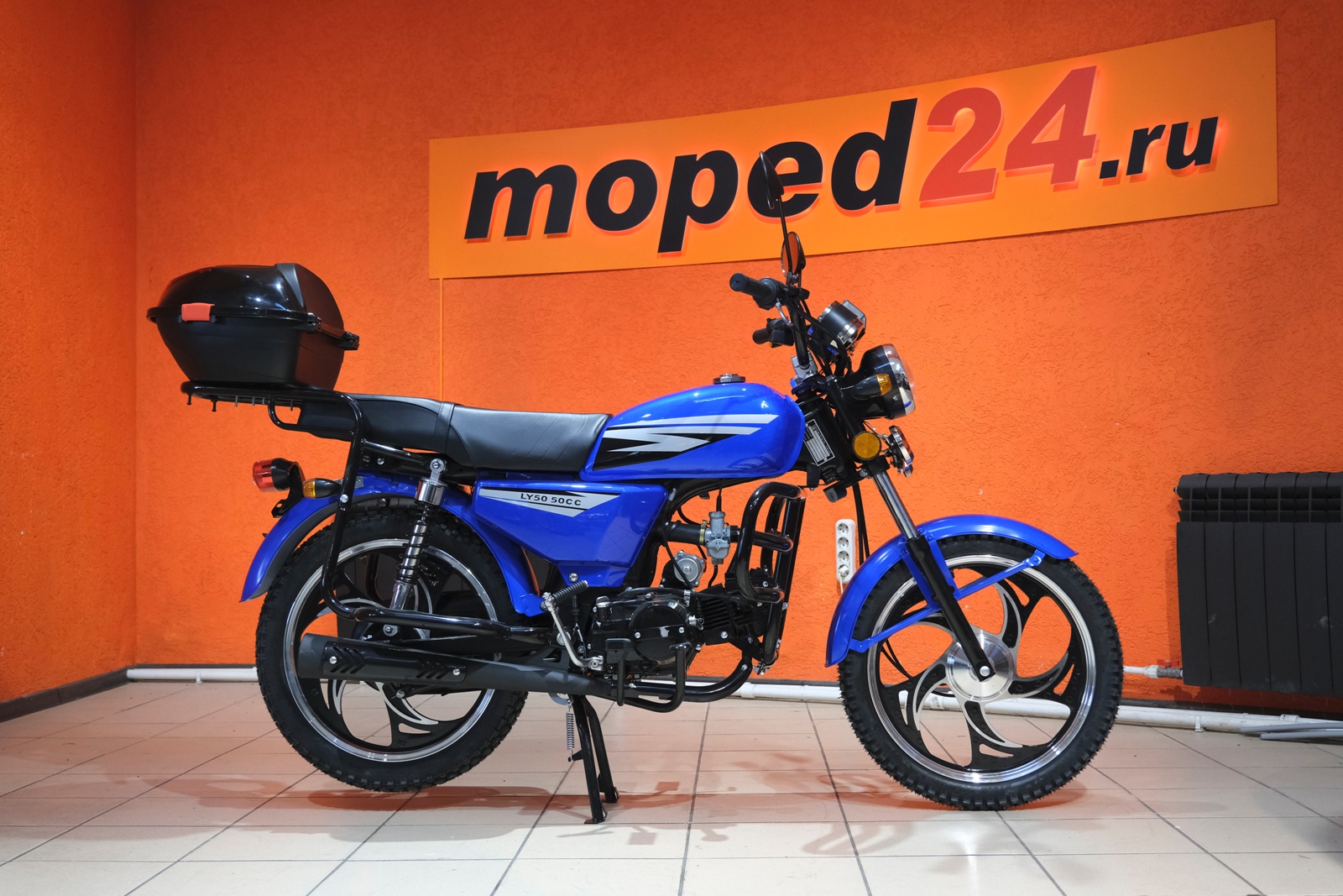 картинка Мопед МИРОВЫЕ МОТОРЫ KT50 Alpha ЛЮКС | Moped24