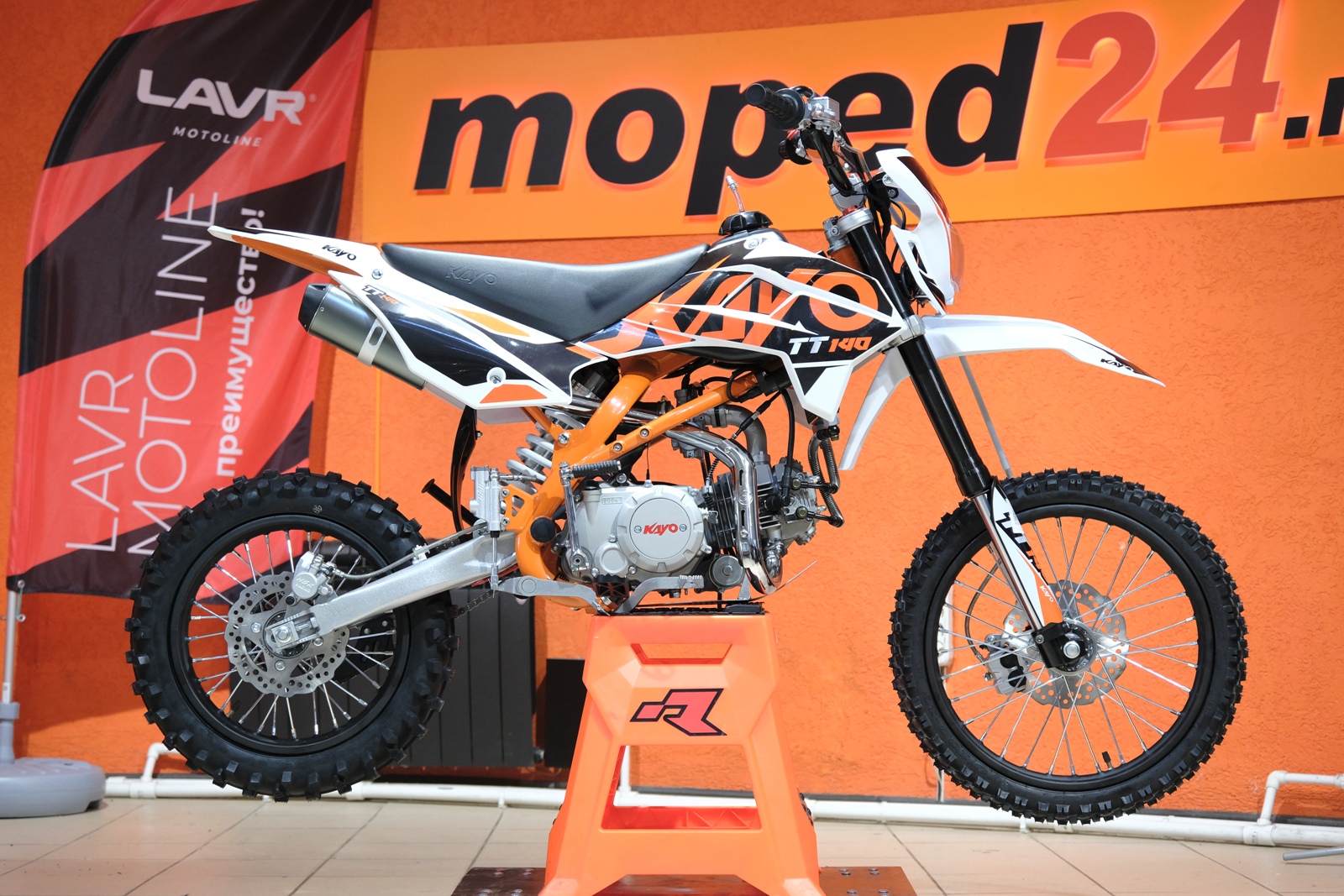 картинка Питбайк KAYO BASIC TT140EM 17/14 | Moped24