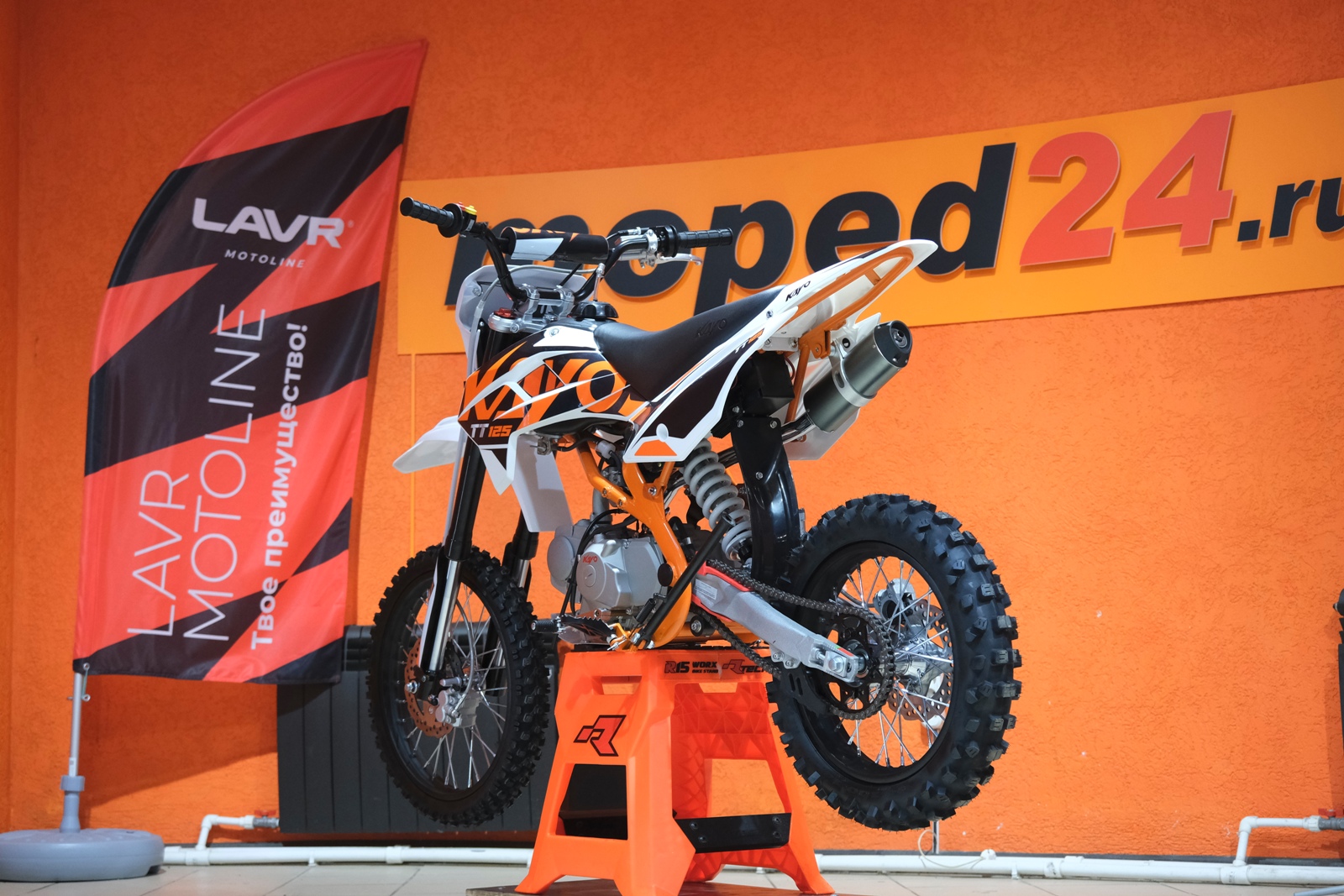 картинка Питбайк KAYO BASIC K125EA 17/14 | Moped24