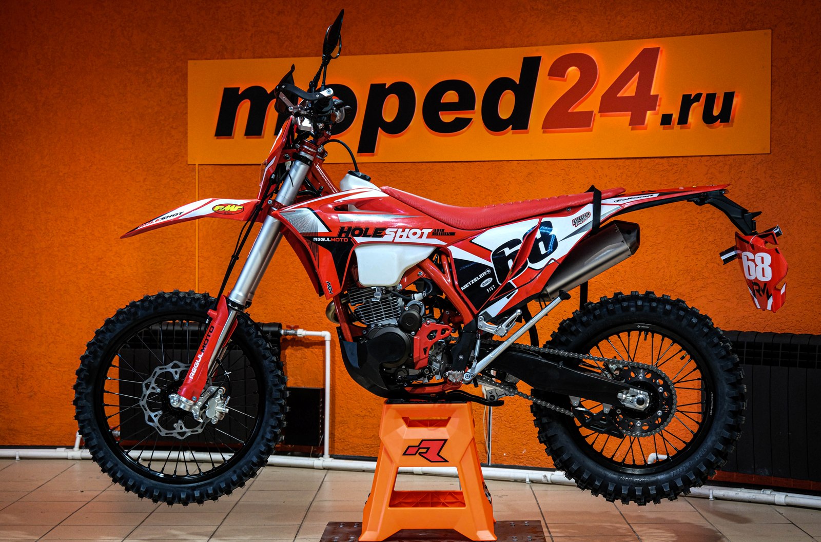 картинка Мотоцикл Regulmoto Holeshot Red Edition | Moped24
