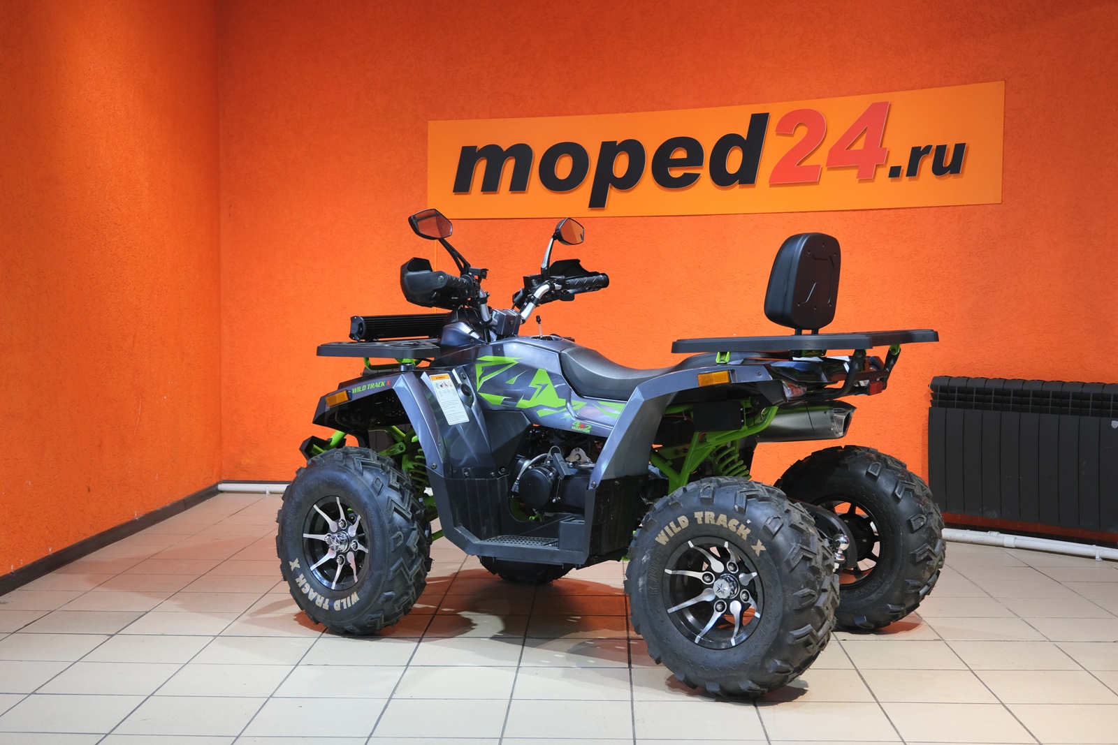 картинка Квадроцикл MotoLand 200 WILD TRACK X PRO (с лебедкой) | Moped24