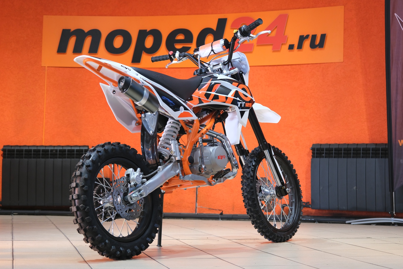 картинка Питбайк KAYO BASIC K125EM 17/14 | Moped24