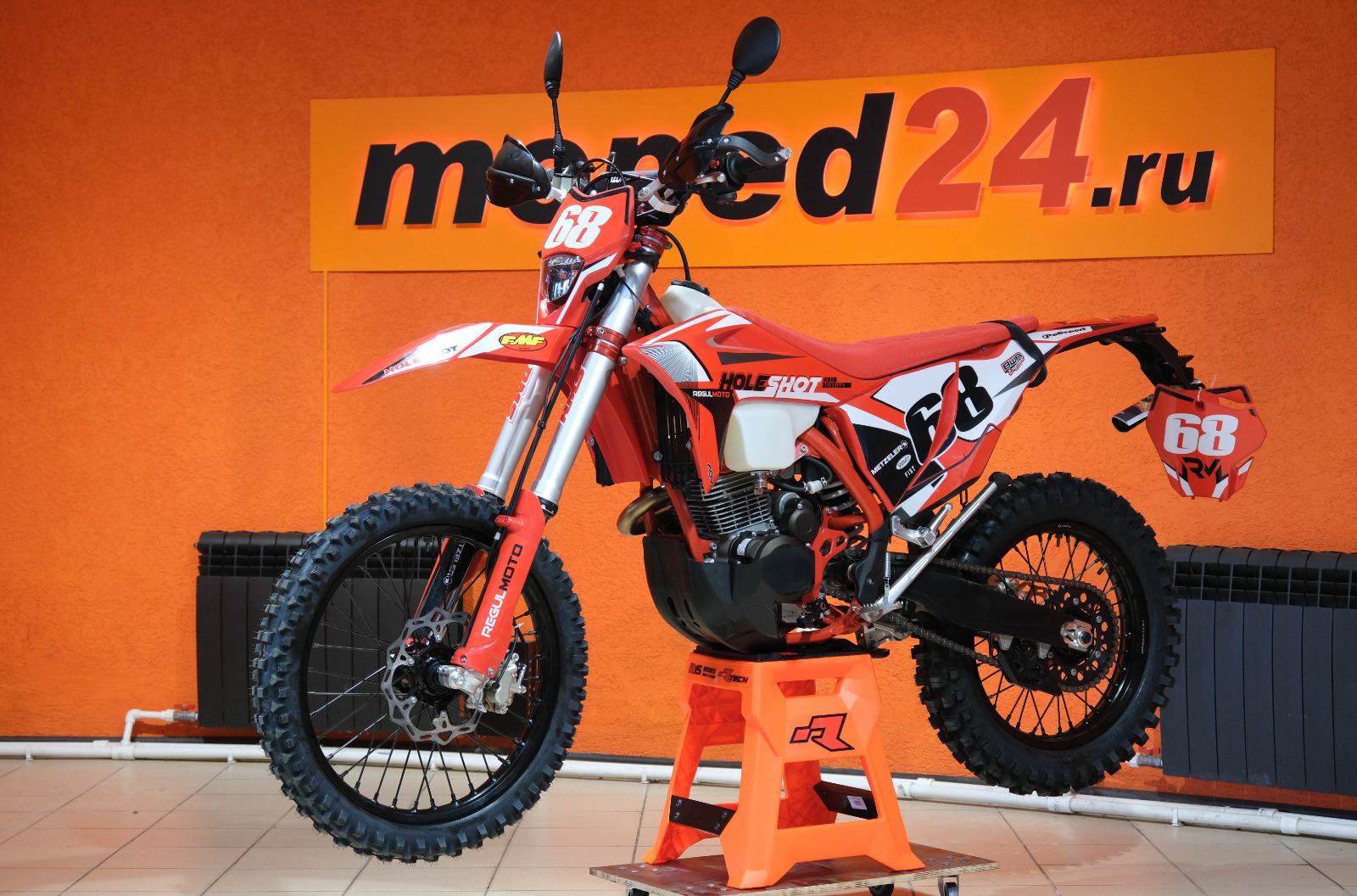 картинка Мотоцикл Regulmoto Holeshot Red Edition (4 valves) | Moped24