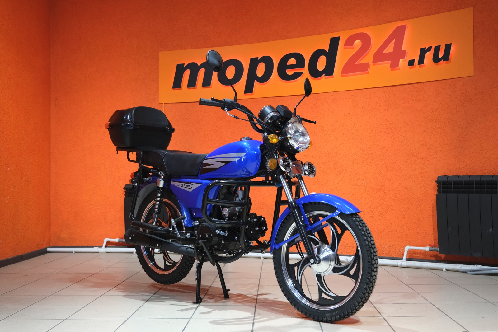 картинка Мопед МИРОВЫЕ МОТОРЫ KT50 Alpha ЛЮКС | Moped24