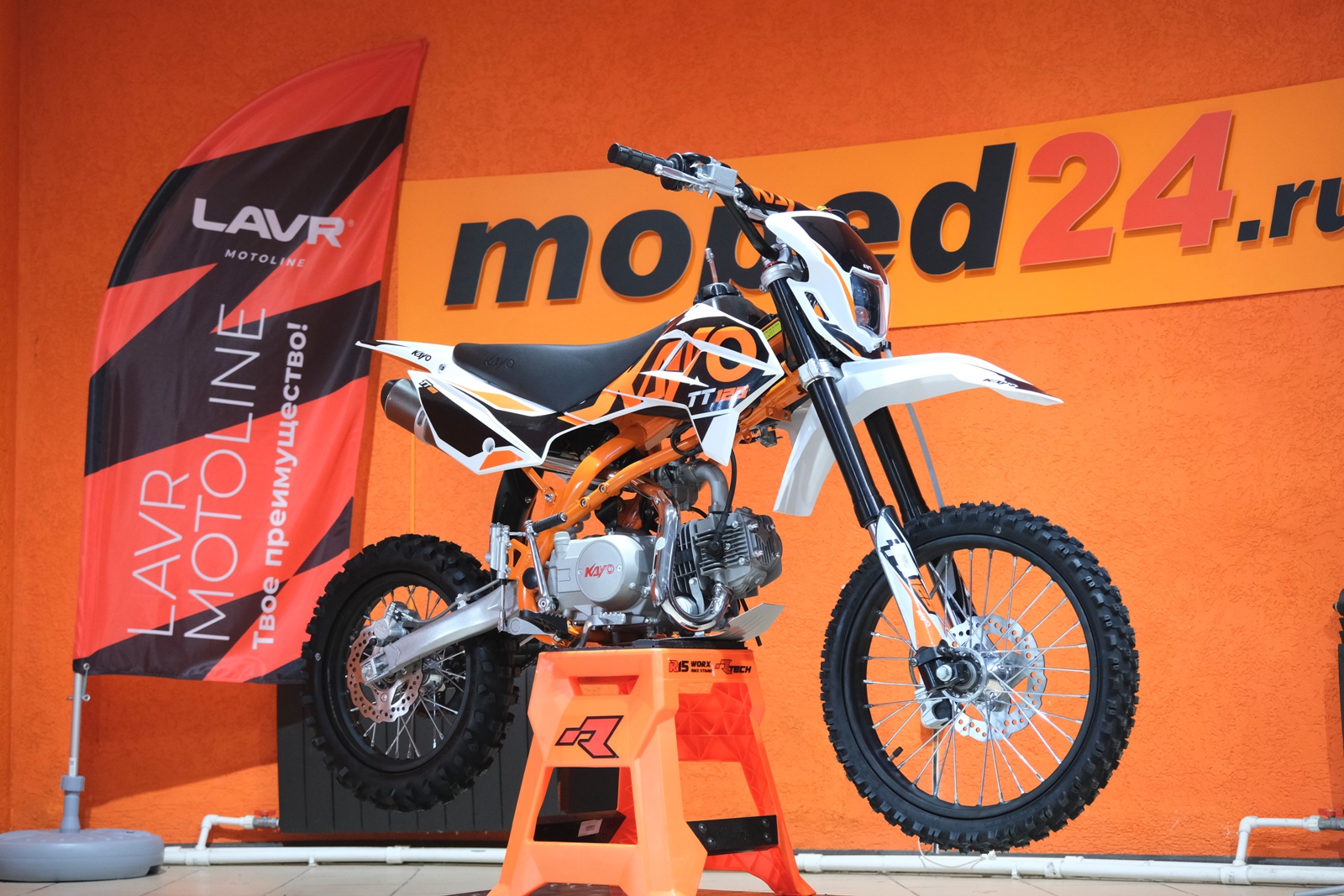 картинка Питбайк KAYO BASIC K125EA 17/14 | Moped24