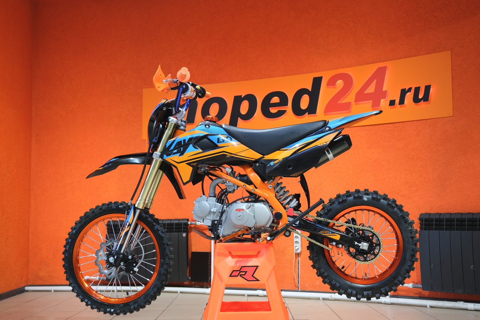 картинка Питбайк KAYO EVOLUTION K125EM 17/14 | Moped24