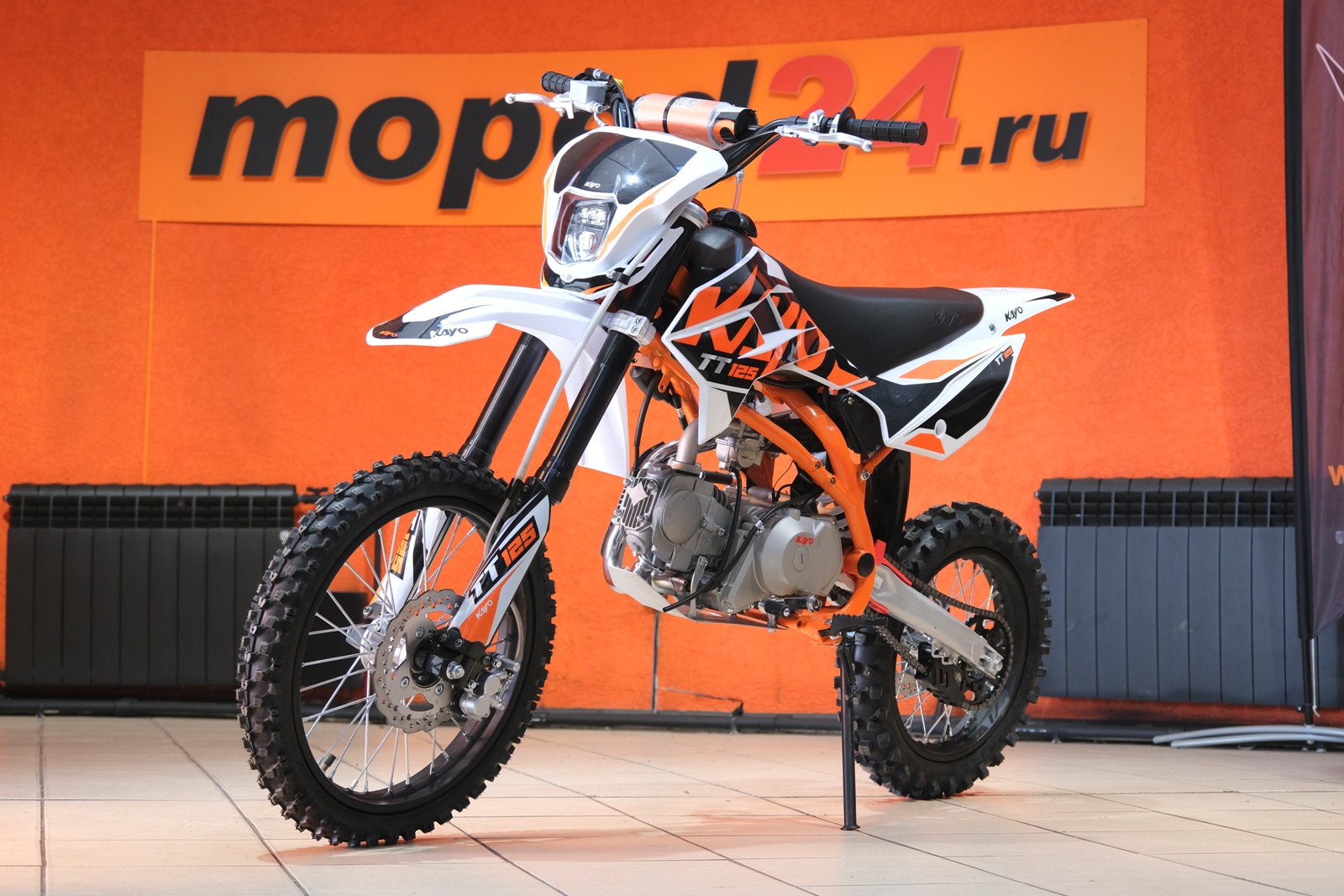 картинка Питбайк KAYO BASIC K125EM 17/14 | Moped24