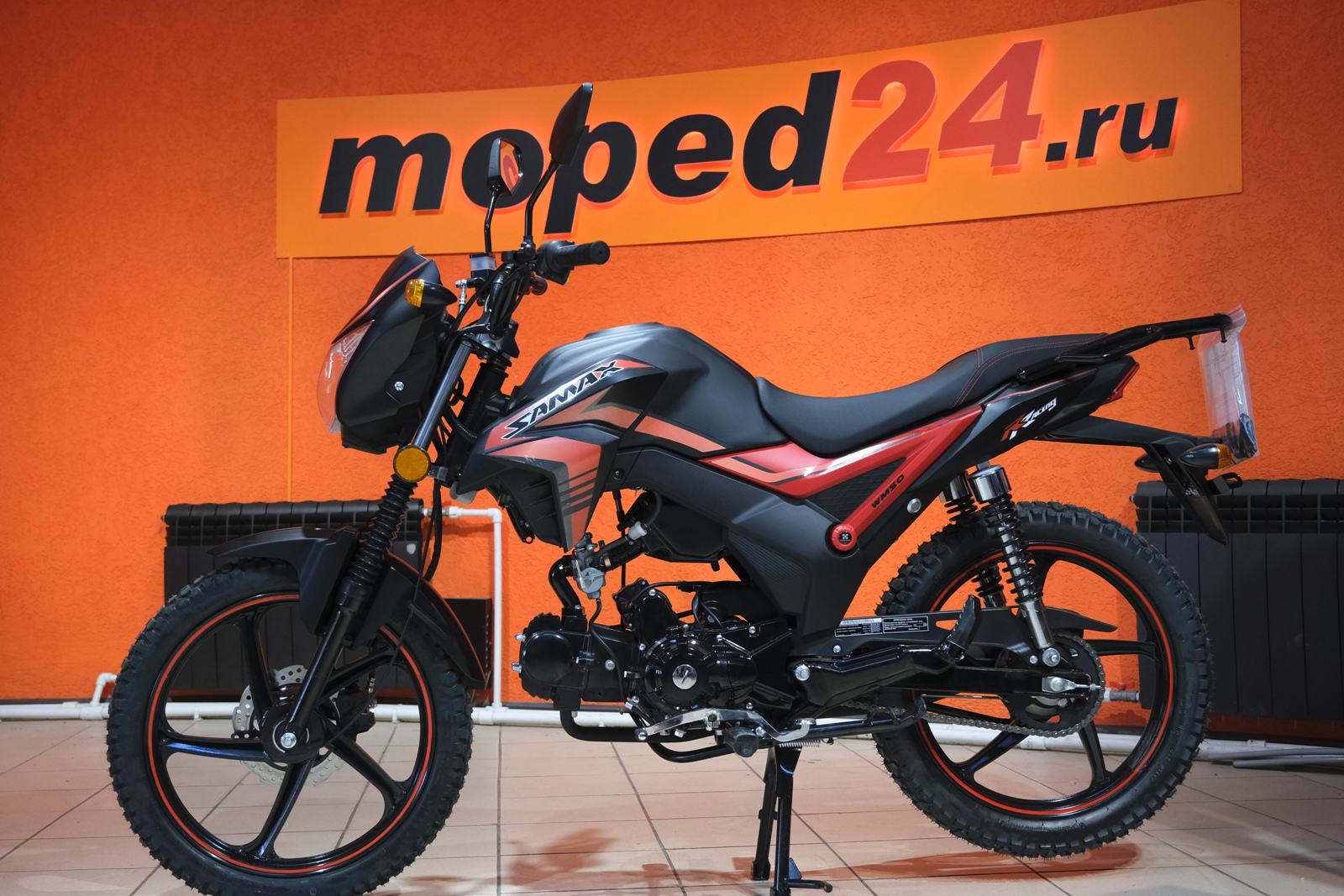 картинка Мопед МИРОВЫЕ МОТОРЫ Alpha SA Max | Moped24