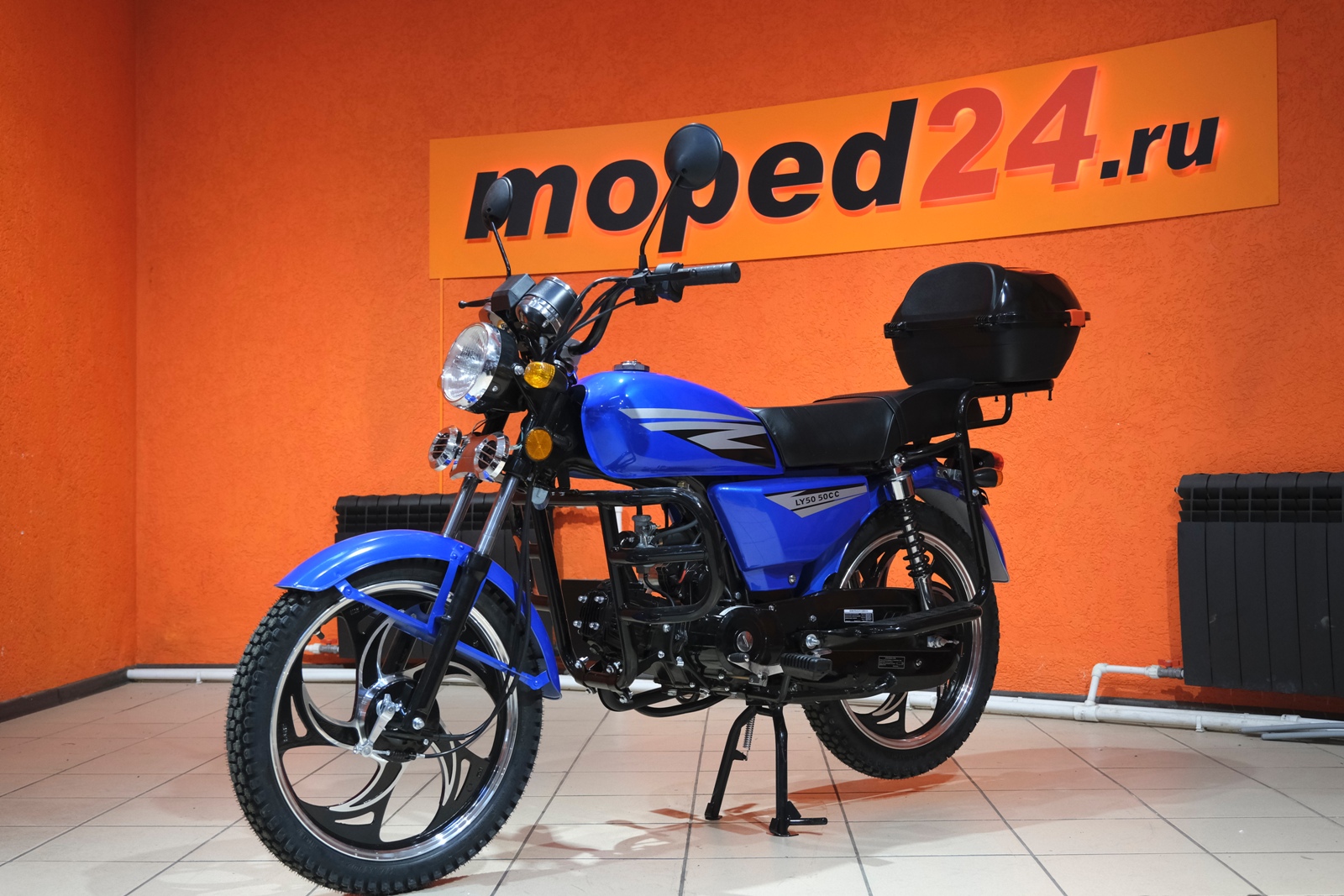 картинка Мопед МИРОВЫЕ МОТОРЫ KT50 Alpha ЛЮКС | Moped24