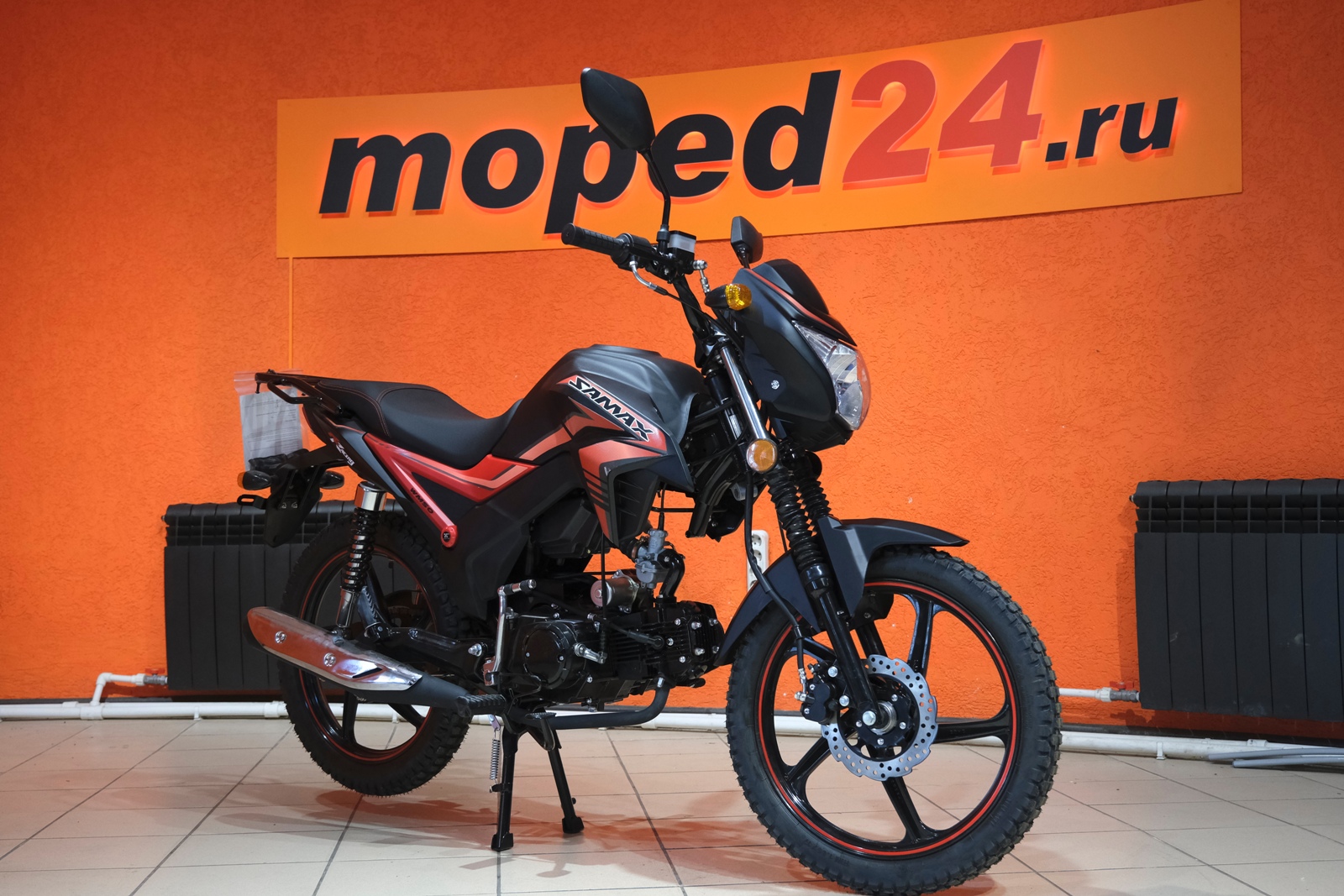 картинка Мопед МИРОВЫЕ МОТОРЫ Alpha SA Max | Moped24