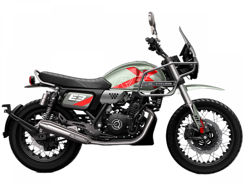 картинка Мотоцикл CYCLONE RE3 Scrambler (SR400-A) дорожные | Moped24