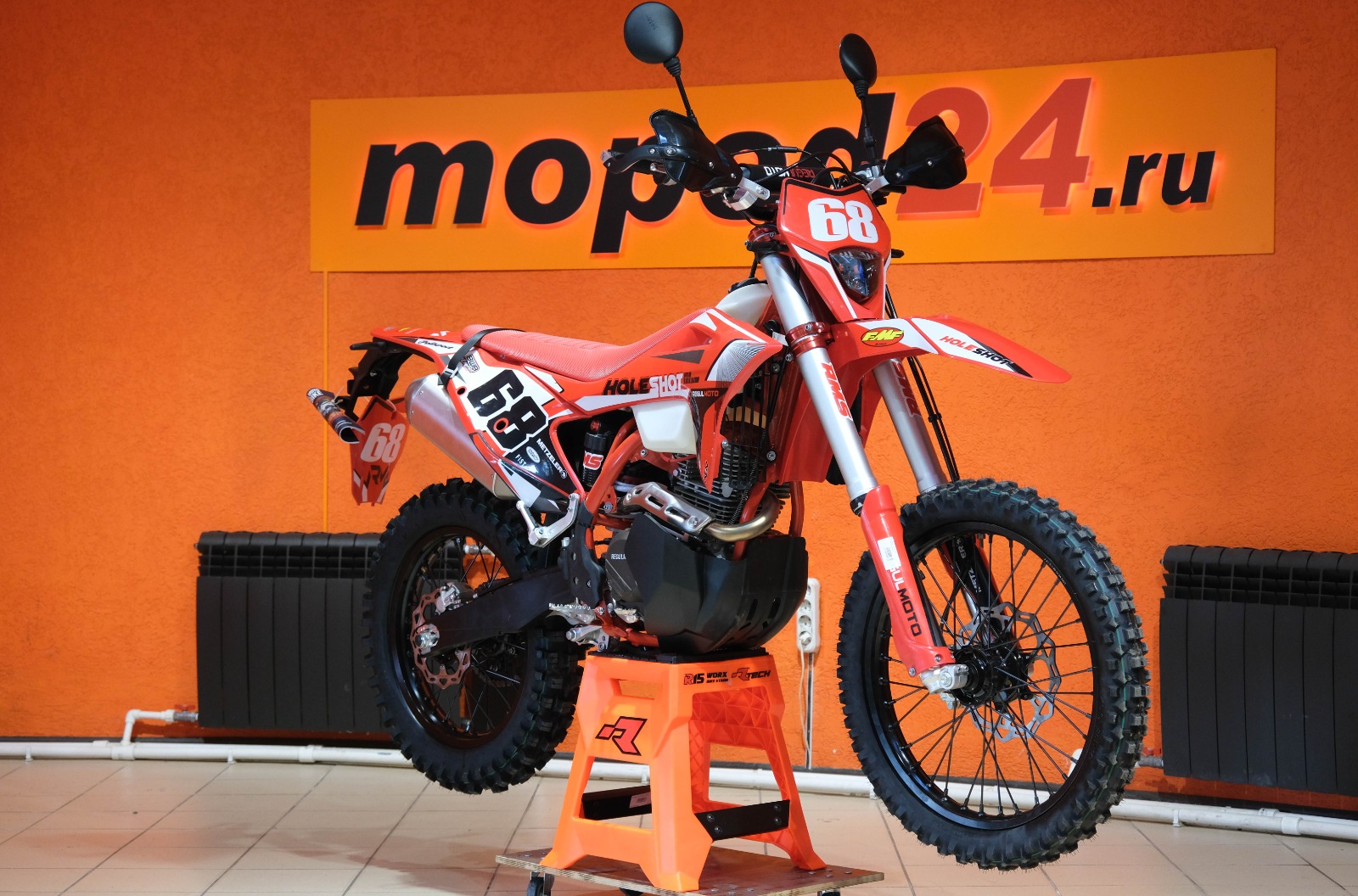картинка Мотоцикл Regulmoto Holeshot Red Edition (4 valves) | Moped24