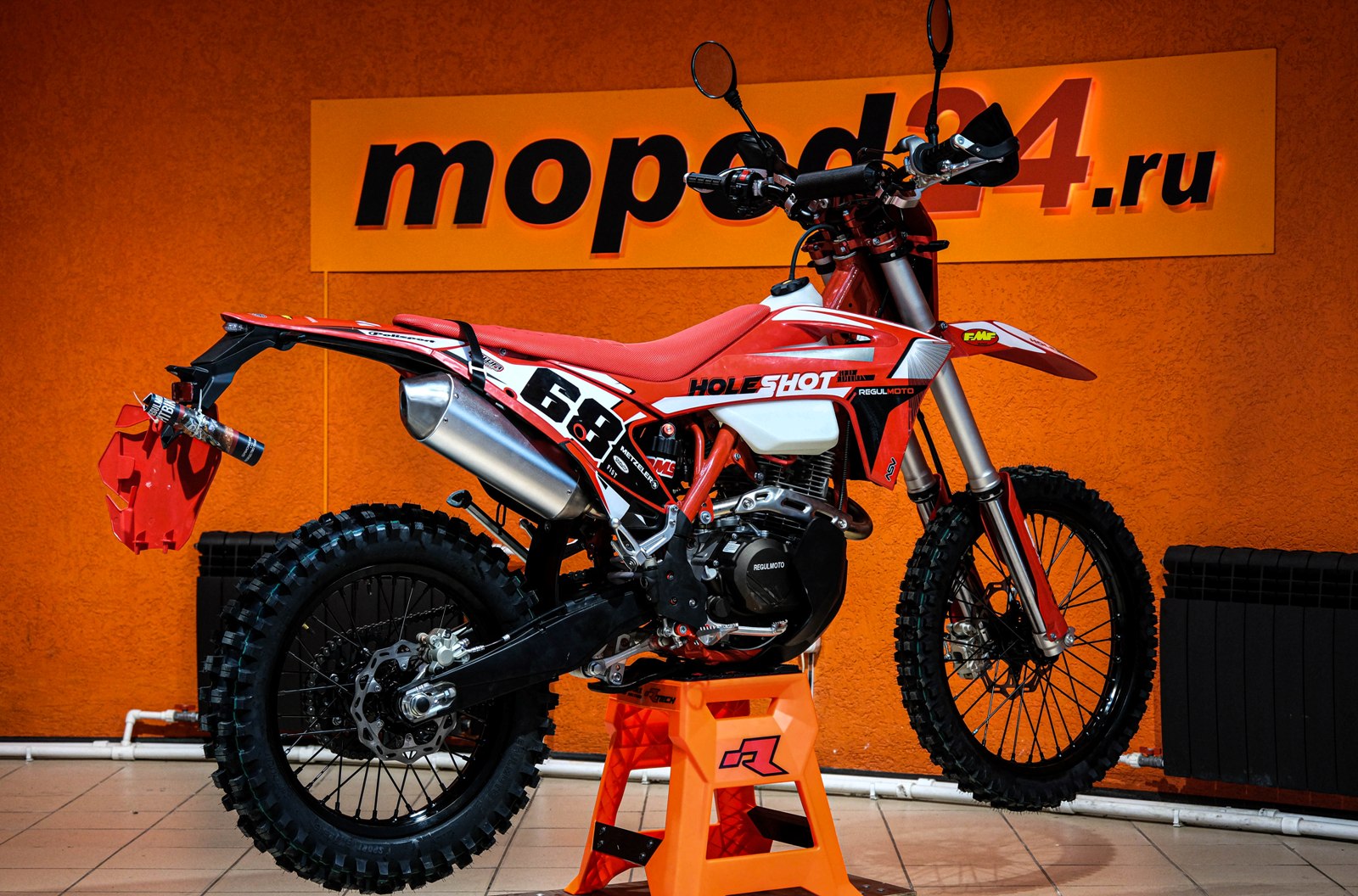 картинка Мотоцикл Regulmoto Holeshot Red Edition | Moped24